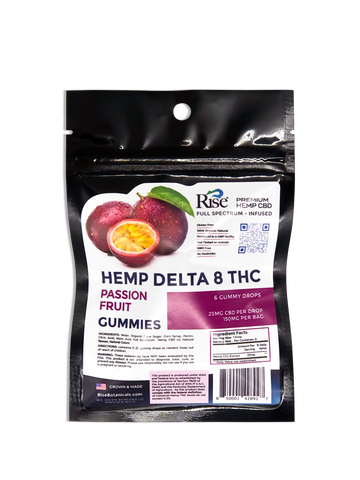 Image of Delta 8 THC Passion Fruit Gummy