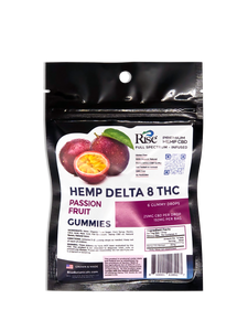 Delta 8 THC Passion Fruit Gummy