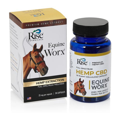 Image of Equine Worx® Premium Hemp Extract CBD Capsules